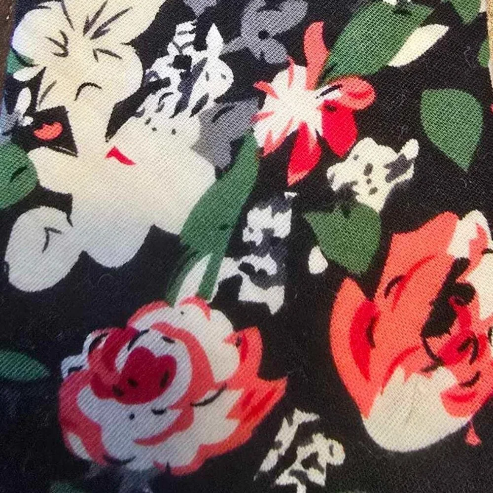 Nordstrom Men's Shop Floral Skinny Tie